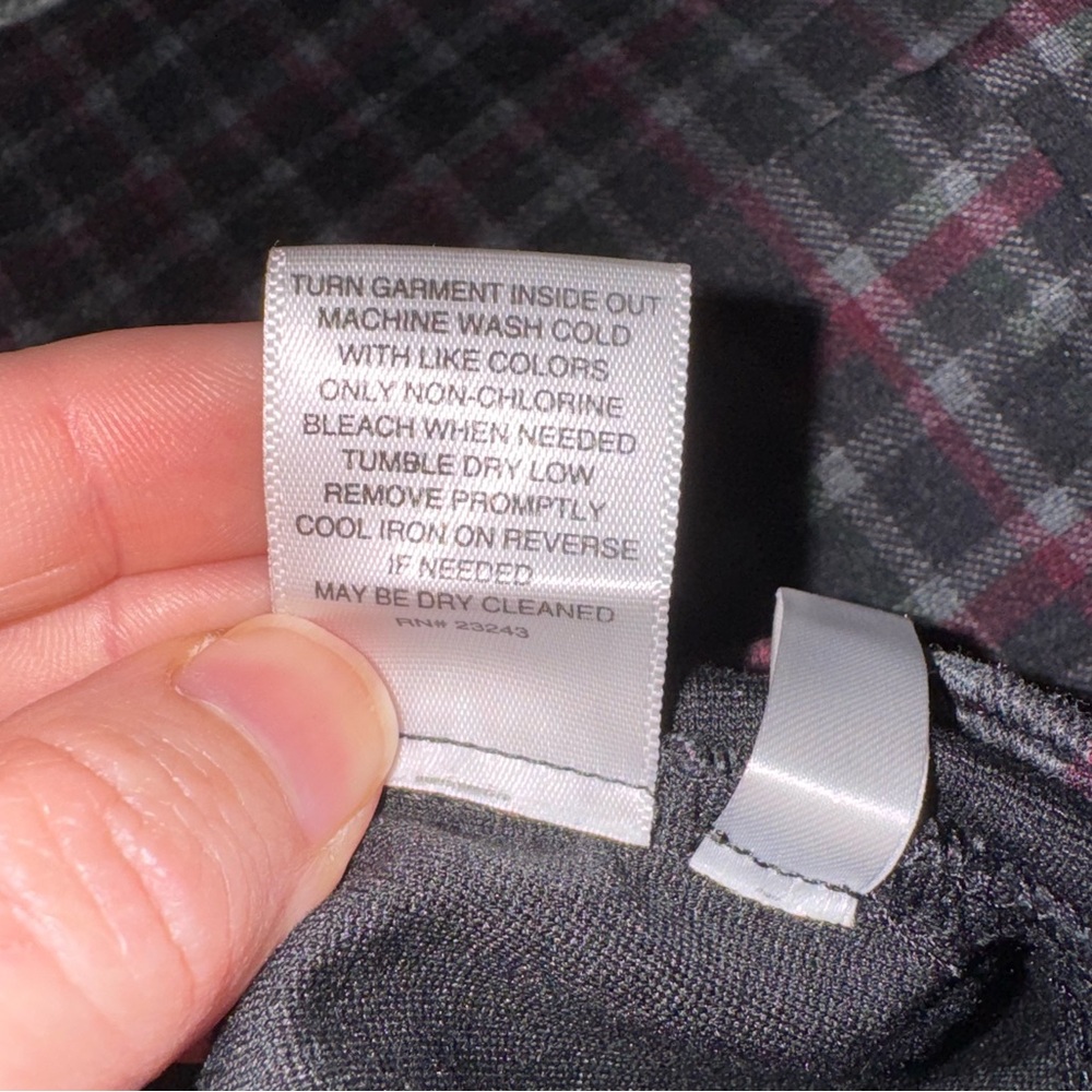 The 7th Avenue New York & Co Plaid Signature Fit Pull-On Boot Cut Pants. - Picture 6 of 9